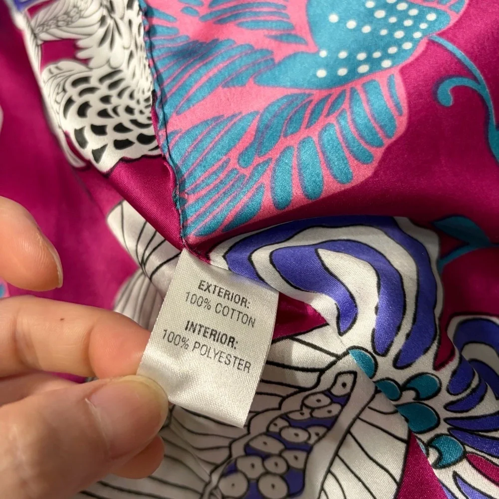 Whimsical vibrant green Judith March coat Measure Like Small Satin lined Boho - Picture 10 of 15